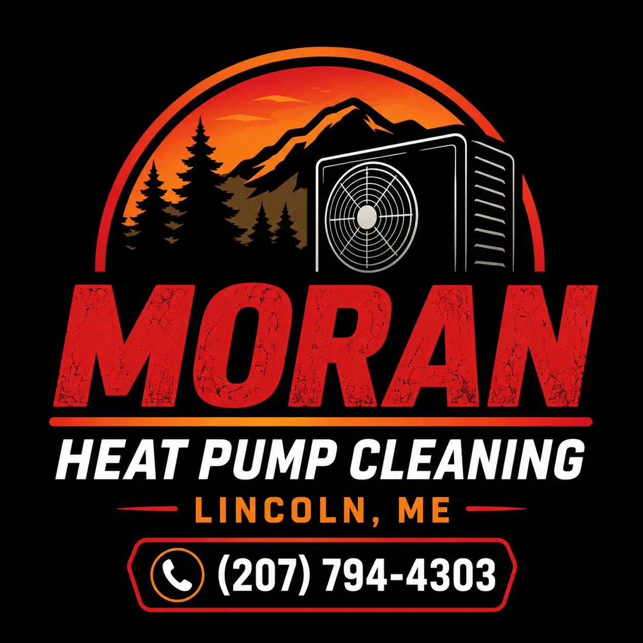 Moran Heat Pump Cleaning Lincoln Maine Logo - Expert Heat Pump Services Penobscot County