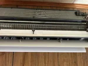 Clean and serviced heat pump unit ready for efficient operation in Maine.